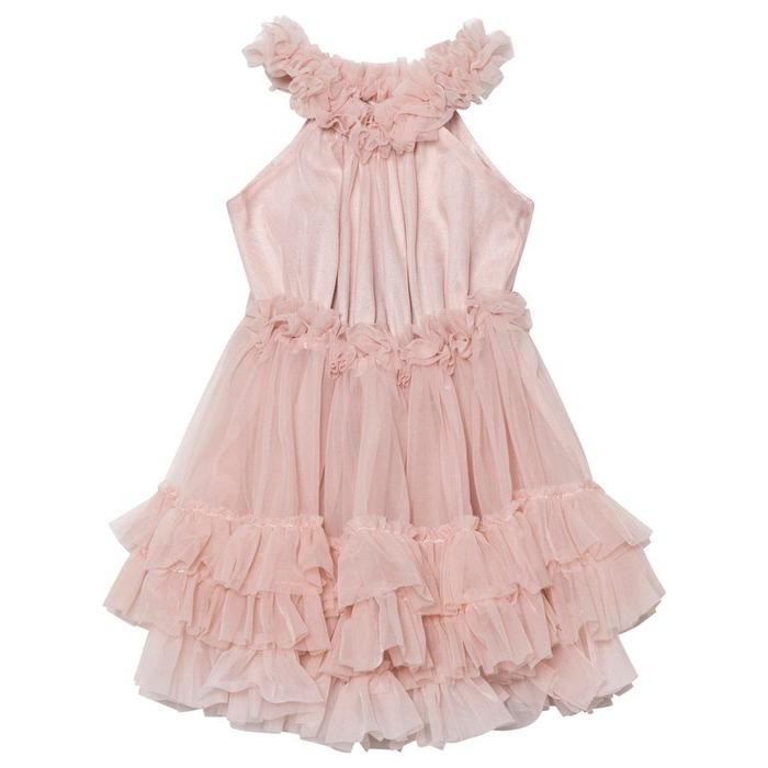 Ruffled Chiffon Dance Dress