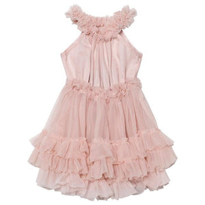 Ruffled Chiffon Dance Dress