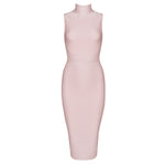 ISABELLE Bandage Sleeveless Bodycon Dress
