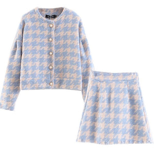 VINTAGE Sweet Gingham Set