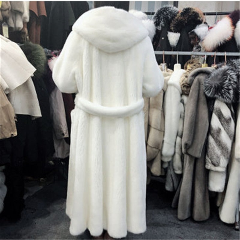 NIA Mink Fur Coat