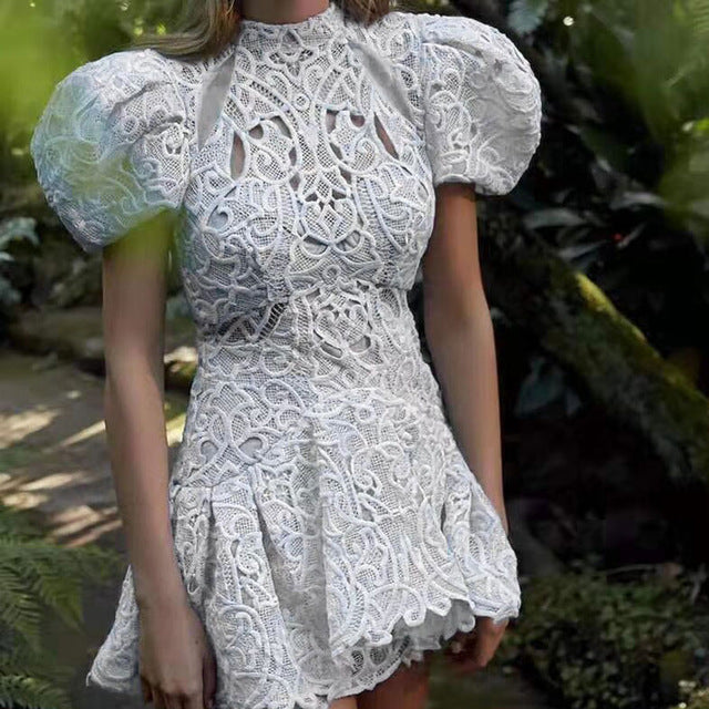 THERESA Lace Mini Dress