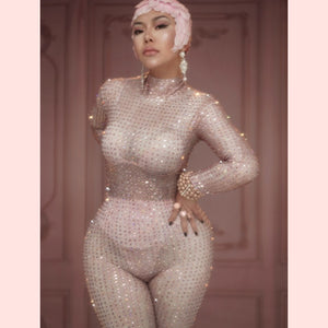 VALENCIA Rhinestone Jumpsuit
